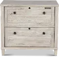 Hammond Chalk Oak Lateral File Cabinet