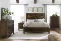 Bromwich Walnut Brown 4 Piece Queen Bedroom Set