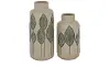 Ceramic Leaf Large Vase