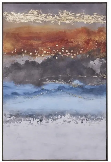 Hand Painted Canvas Wall Art-1