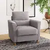 Georgia Light Gray Accent Chair