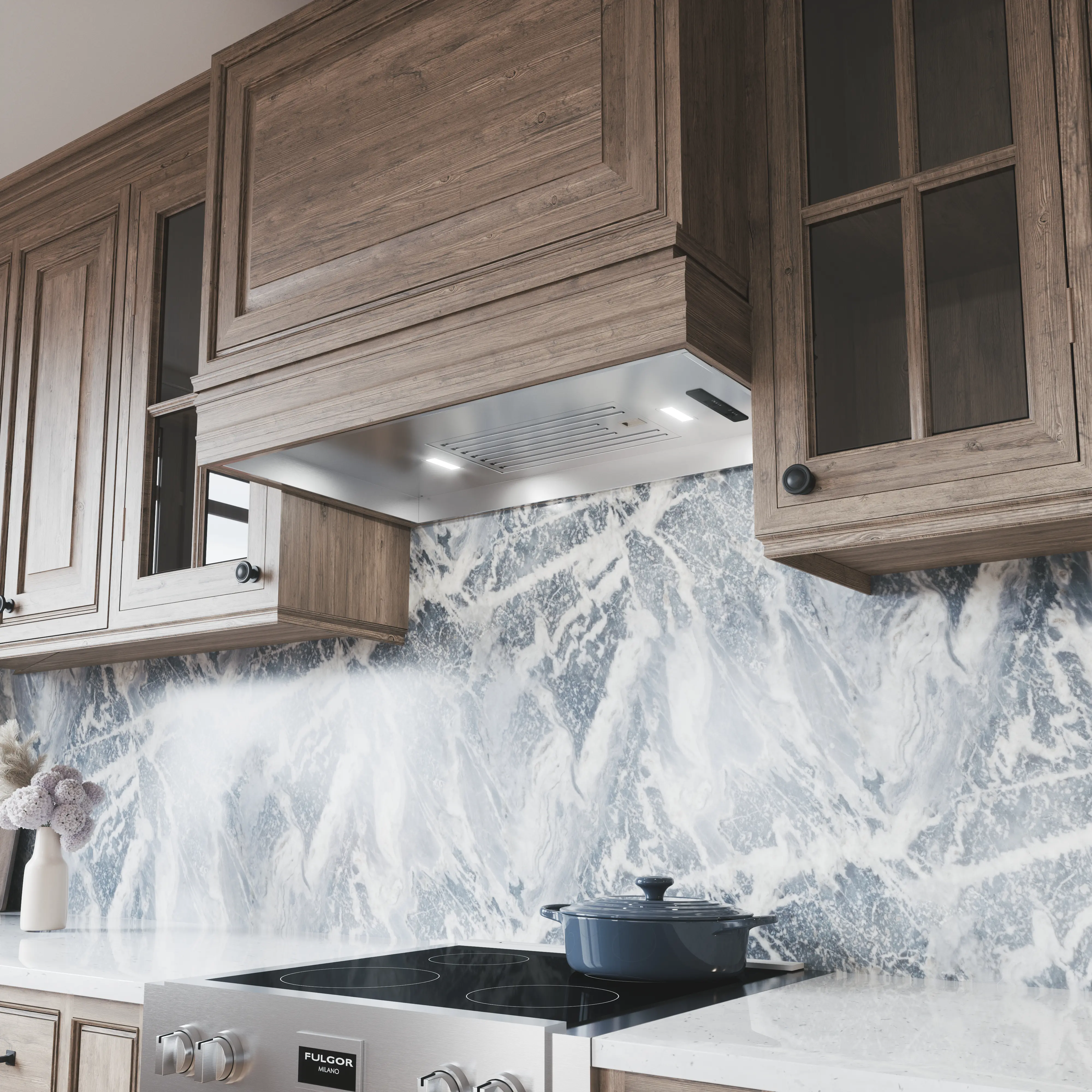 AK9028BS Zephyr 30 Inch Range Hood - Vortex, Stainless Steel-2