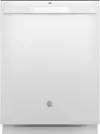 GDT550PGRWW GE Top Control Dishwasher - White