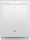 GDT550PGRWW GE Top Control Dishwasher - White