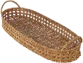 Oval Natural Woven Tray