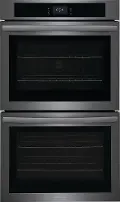 FCWD3027AD Frigidaire 10.6 cu ft Double Wall Oven - Black Stainless Steel 30 Inch