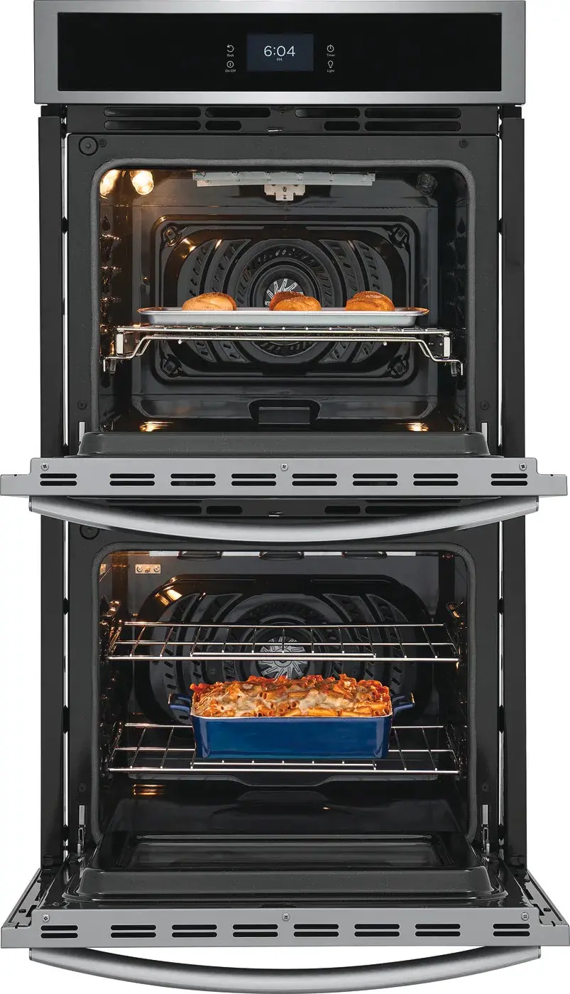 GCWD2767AF Frigidaire Gallery 7.6 cu ft Double Wall Oven - Stainless Steel 27 Inch-3