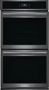 GCWD2767AD Frigidaire Gallery 7.6 cu ft Double Wall Oven - Black Stainless Steel 27 Inch