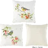 Assorted 20  Watercolor Bird Pillows