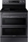 NE63A6751SG Samsung 6.3 cu ft FlexDuo Electric Range - Black Stainless Steel