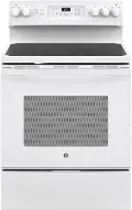 JB655DKWW GE 5.3 cu ft Electric Range - White