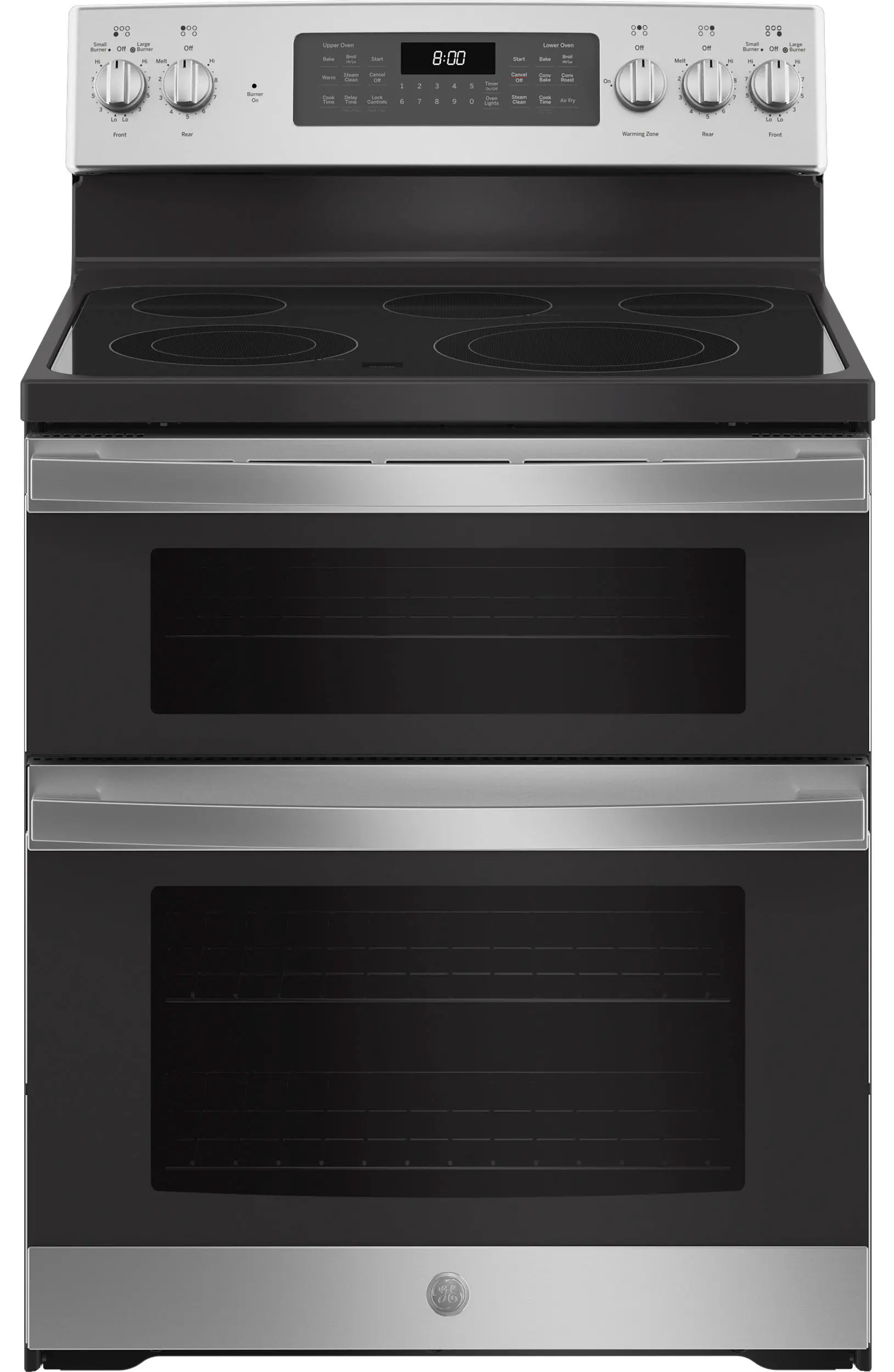 JBS86SPSS GE Double Oven Electric Range - Stainless Steel-1