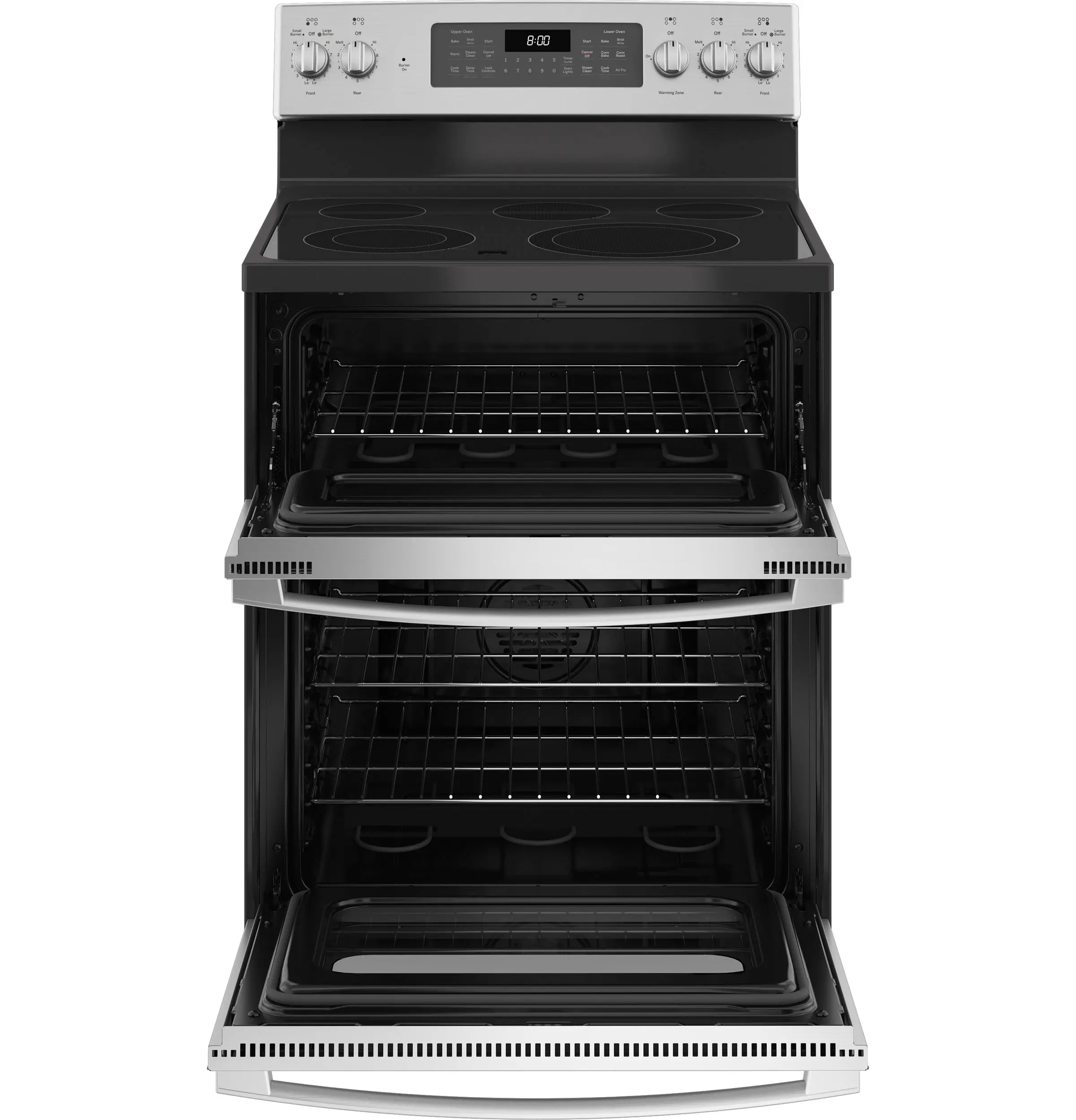 JBS86SPSS GE Double Oven Electric Range - Stainless Steel-4