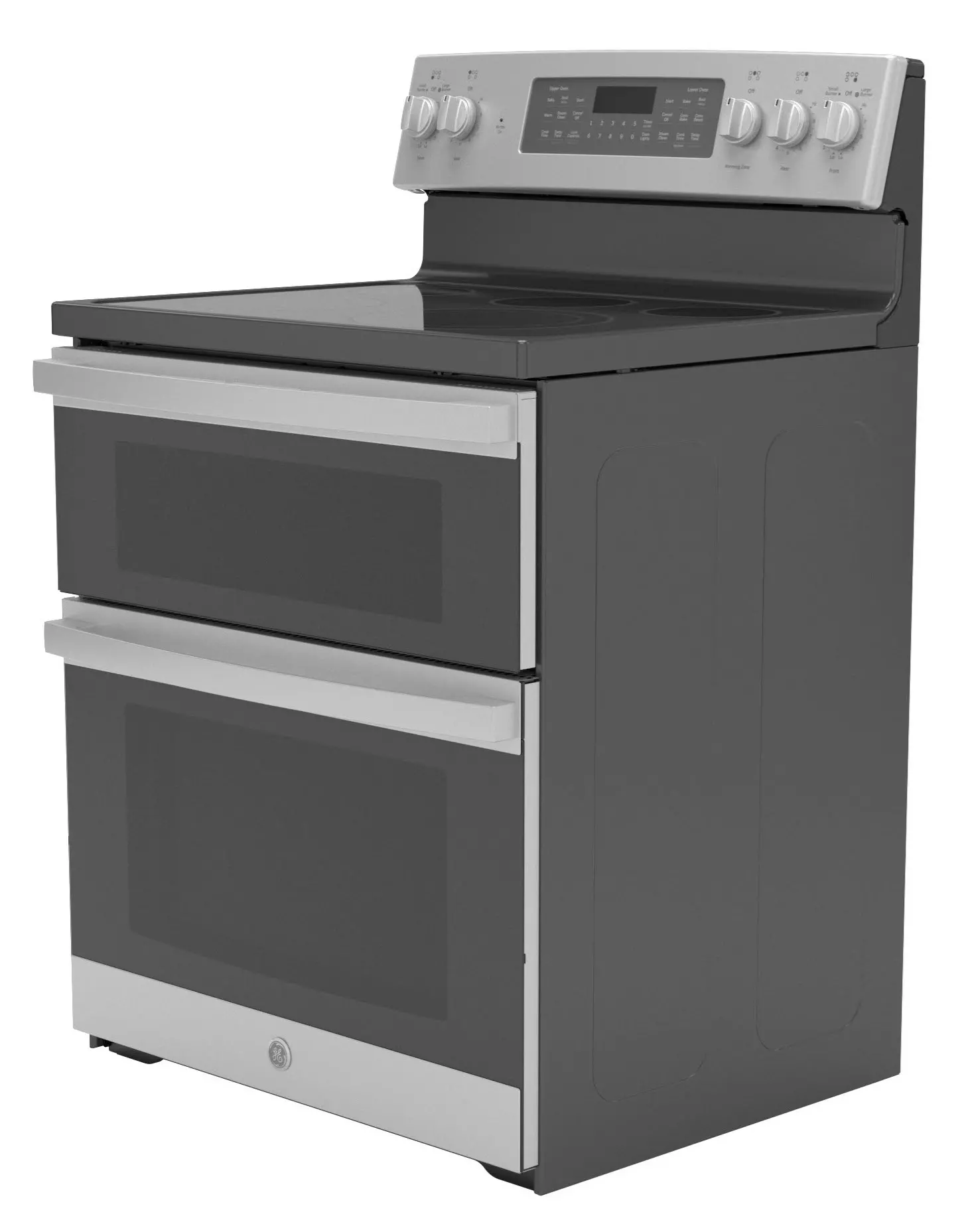 JBS86SPSS GE Double Oven Electric Range - Stainless Steel-9