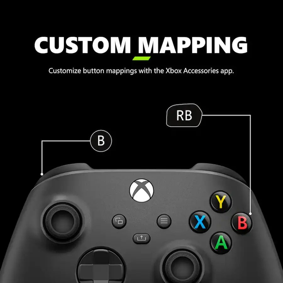 MCSTEP229929XBX Microsoft Xbox Wireless Controller for Xbox Series X Carbon Black-5