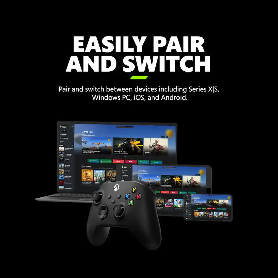 MCSTEP229929XBX Microsoft Xbox Wireless Controller for Xbox Series X Carbon Black-6