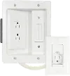 SA-IWP1 In-Wall TV Power and Cable Management Kit