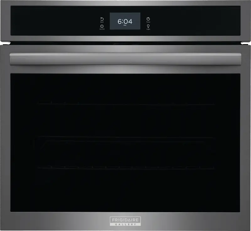 Frigidaire Gallery 5.3 cu ft Single Wall Oven - Black Stainless Steel 30 Inch
