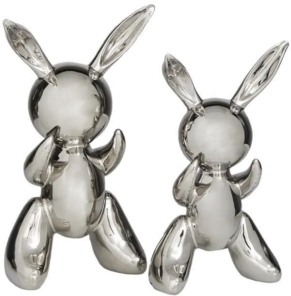 11 Porcelain Bunny Contemporary Sculpture-1