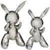 11  Porcelain Bunny Contemporary Sculpture