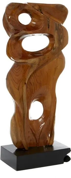 24 Inch Teak Sculpture-1
