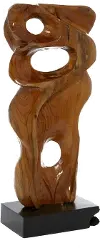 24 Inch Teak Sculpture