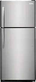 FRTD2021AS Frigidaire 20.5 cu ft Top Freezer Refrigerator - 30 W Stainless Steel