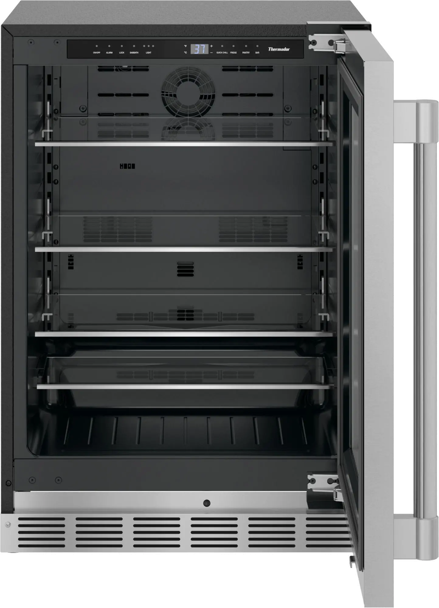 T24UR925RS Thermador Freedom® Under Counter Refrigerator - Stainless Steel-3