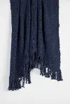Winston Indigo Throw Blanket