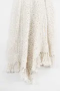 Winston Ivory Throw Blanket