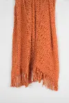 Winston Orange Throw Blanket