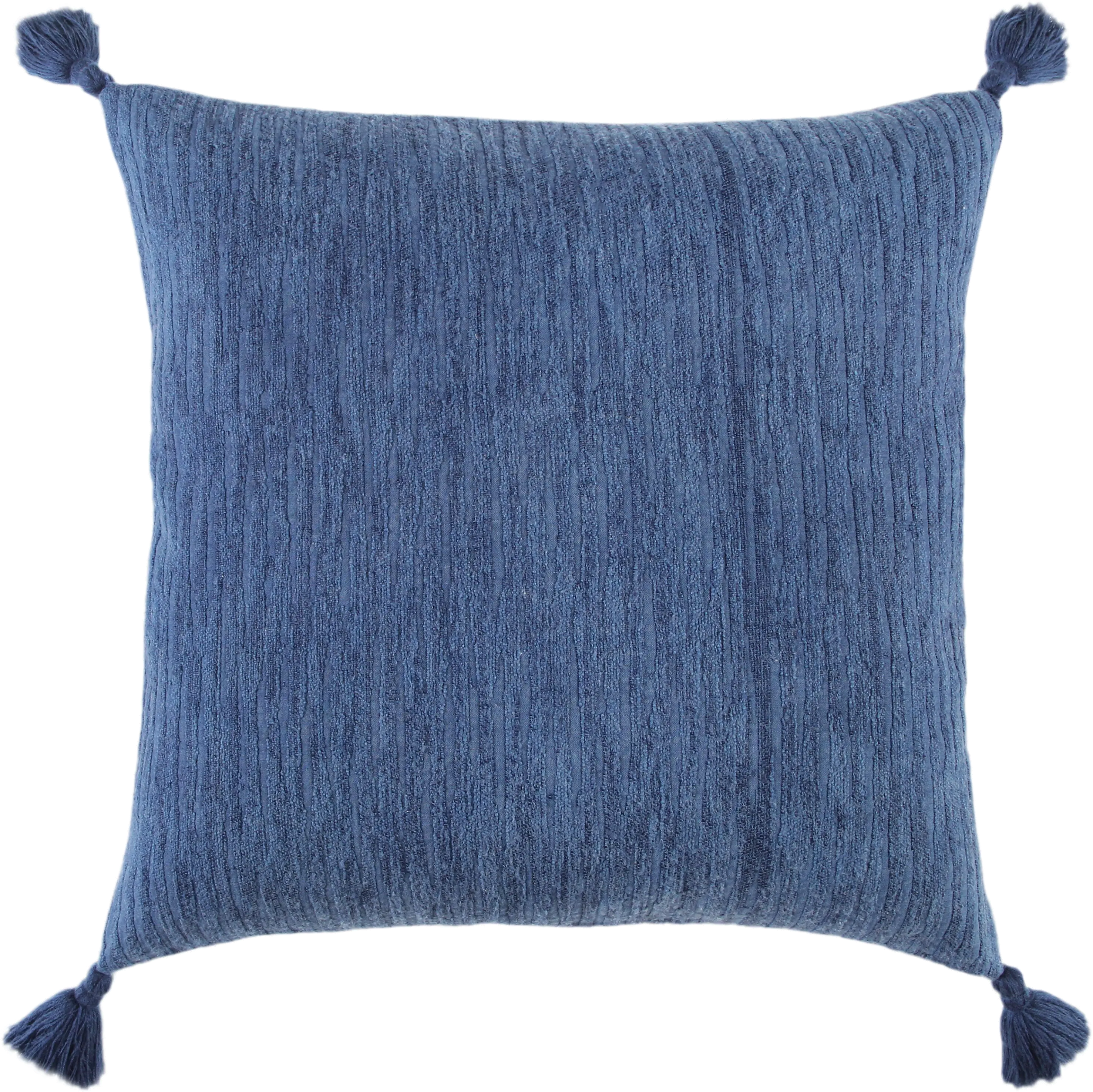 Cleo Dark Blue Accent Pillow-1