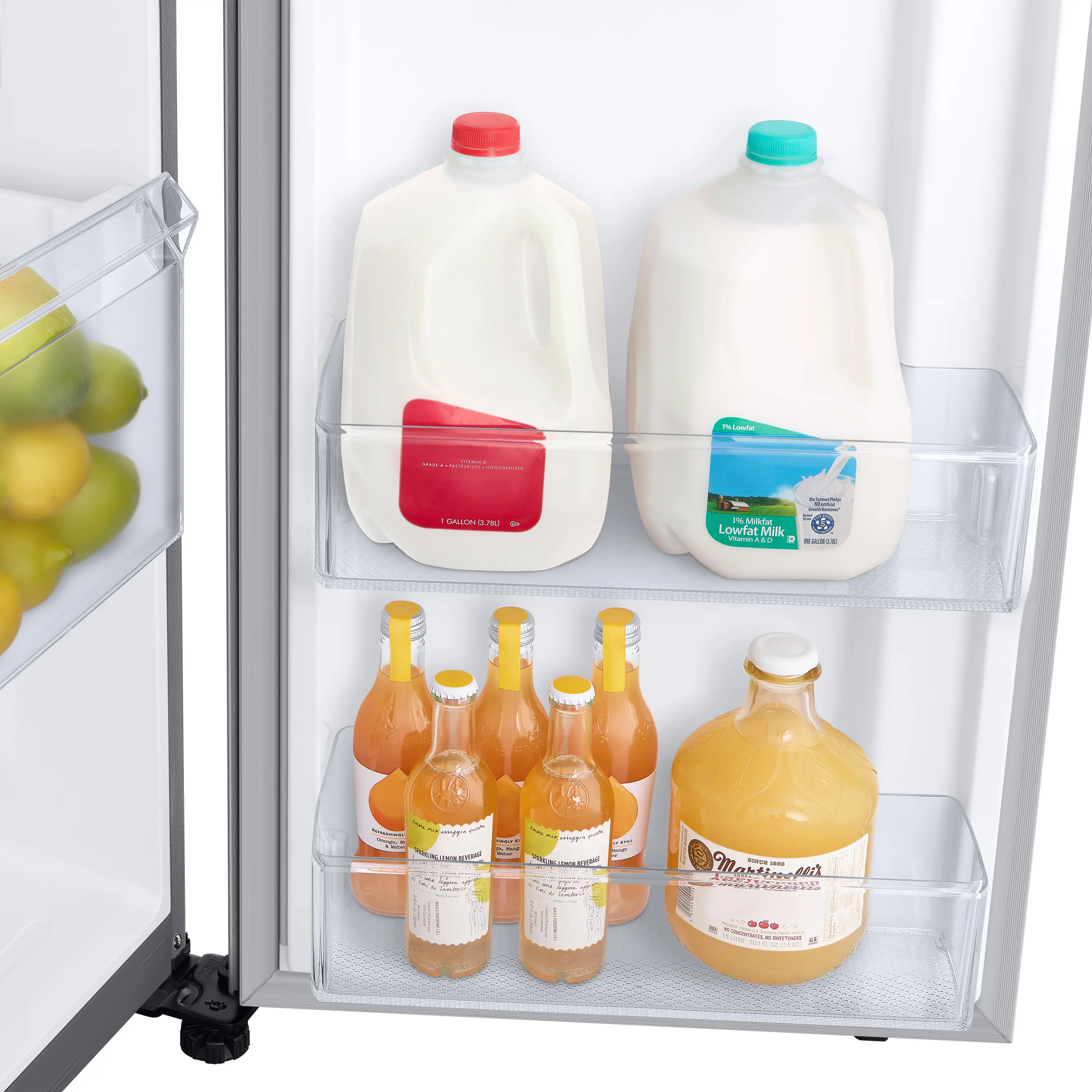 RS28A500ASR Samsung 28 cu ft Side by Side Refrigerator - Fingerprint Resistant Stainless Steel-11