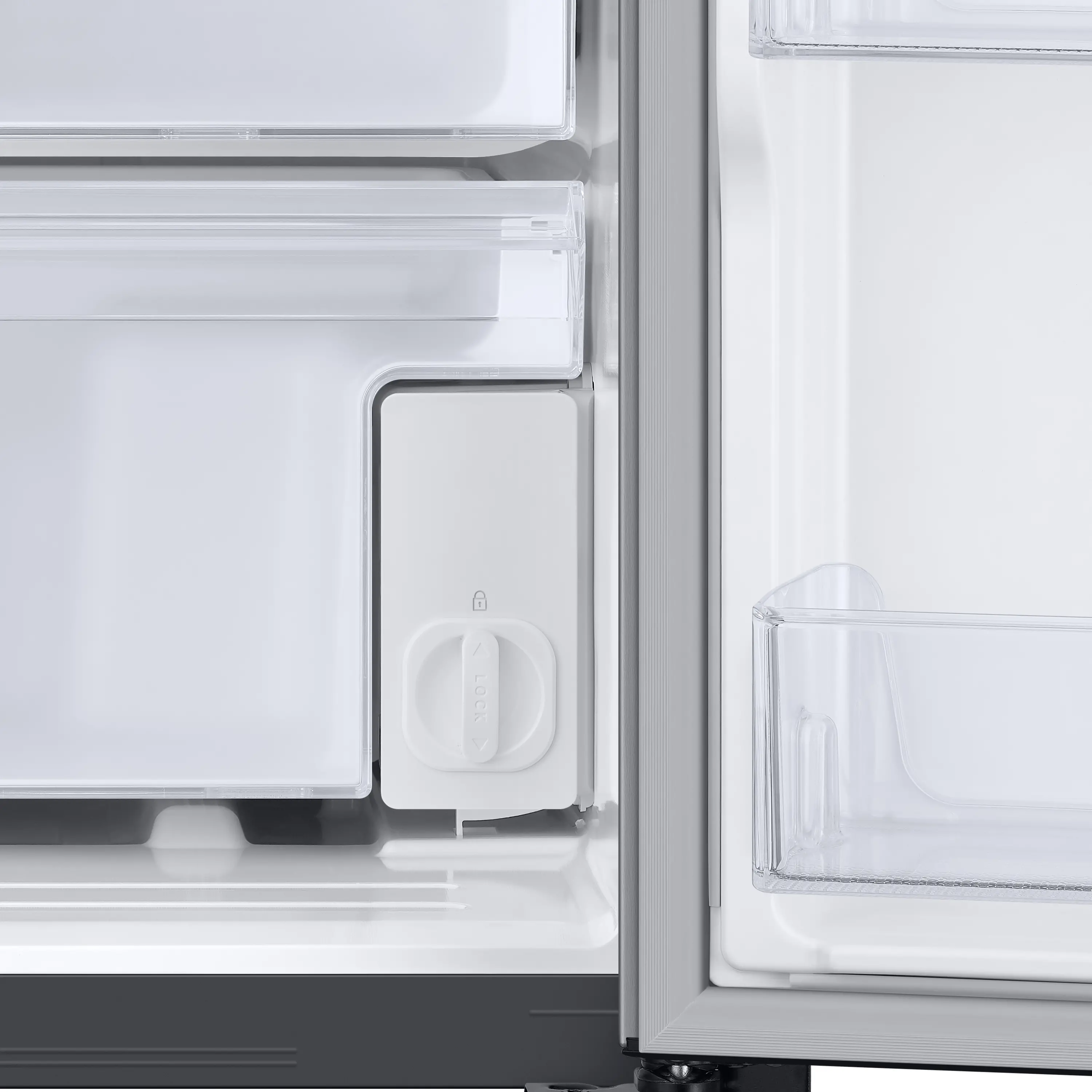RS28A500ASR Samsung 28 cu ft Side by Side Refrigerator - Fingerprint Resistant Stainless Steel-12