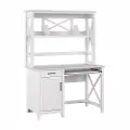 KWD248WT-03 Key West White Oak 48 Desk and Hutch