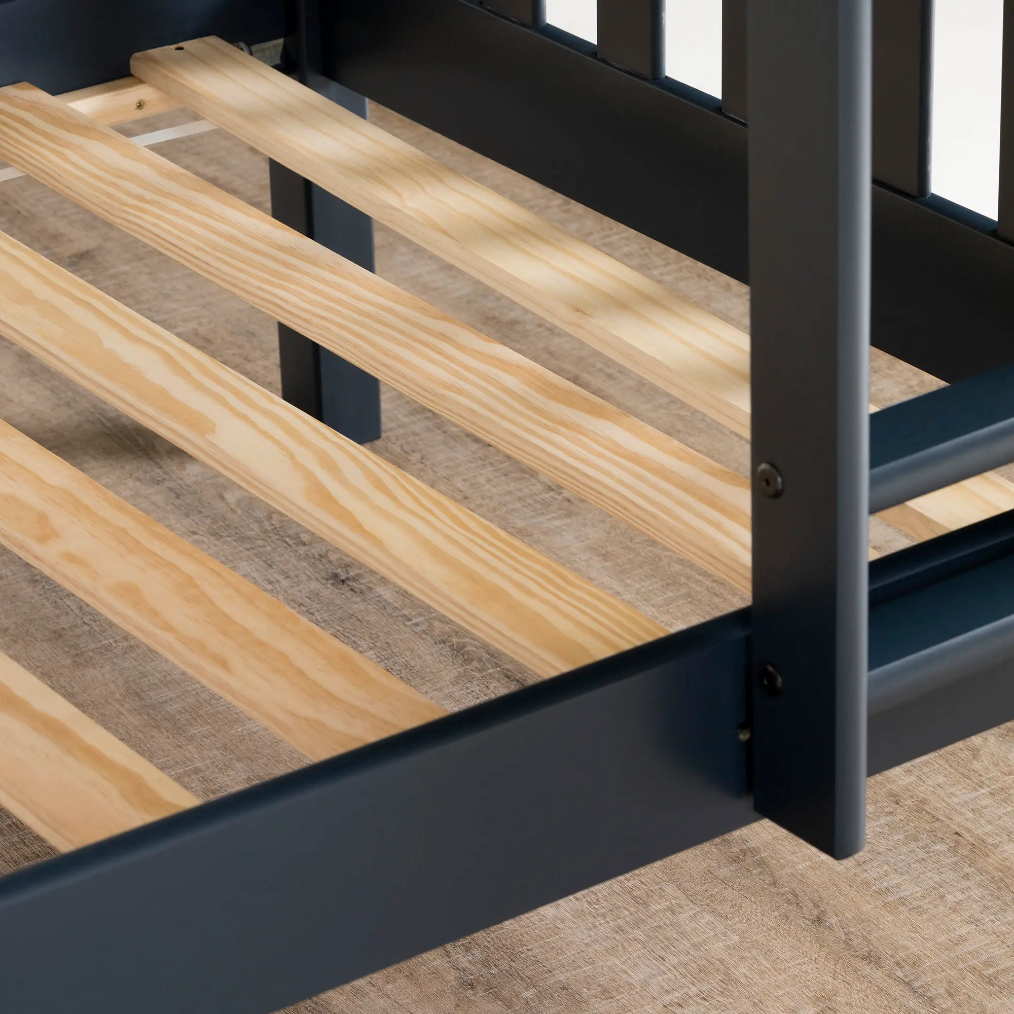 13284 Asten Blue Twin Bunk with Trundle-5