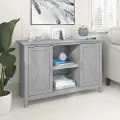 KWS146CG-03 Key West Cape Cod Gray Accent Cabinet - Bush Furniture
