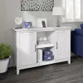 KWS146WT-03 Key West White Oak Accent Cabinet - Bush Furniture