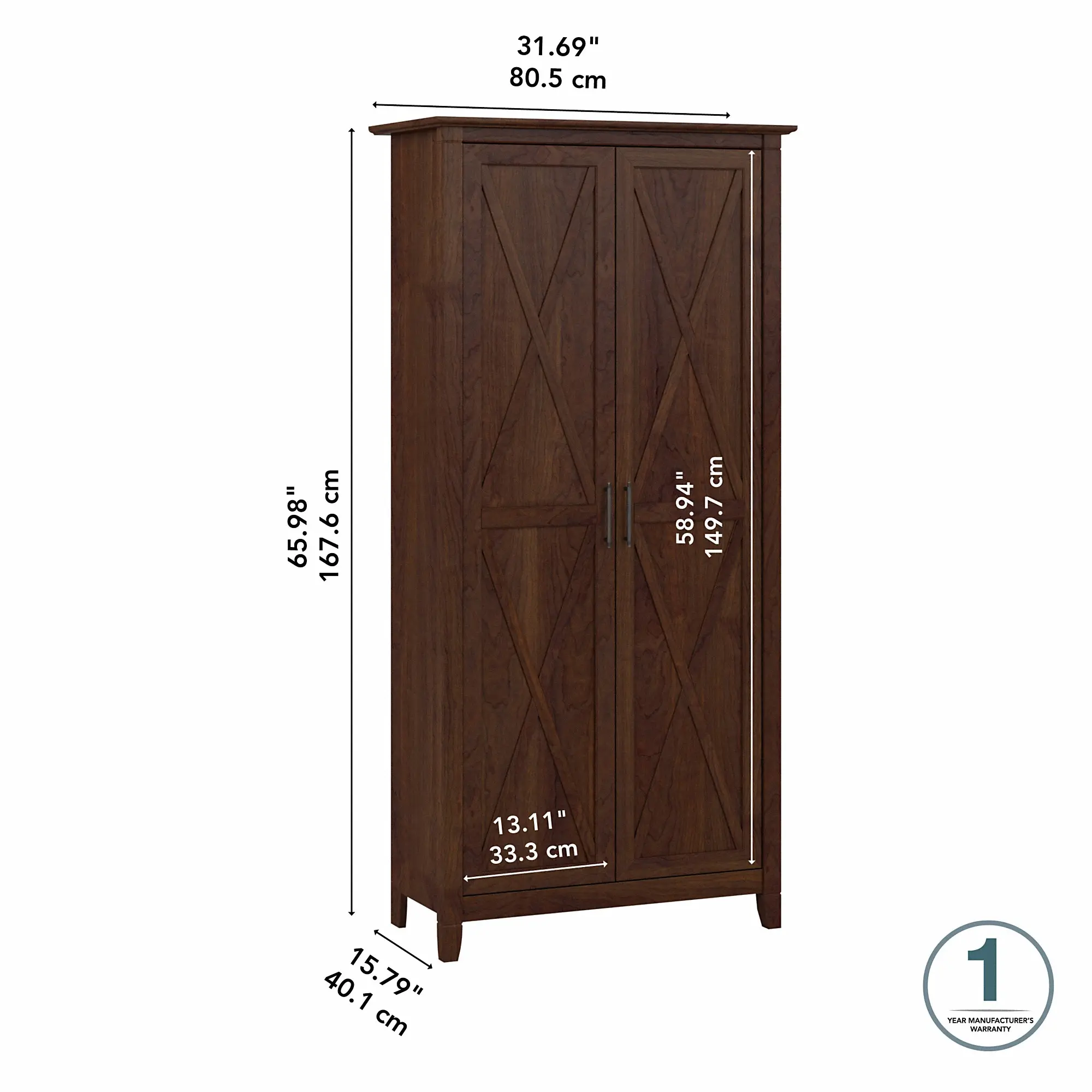 KWS266BC-03 Key West Bing Cherry Storage Cabinet-3