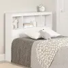 13849 Summertime White Storage Headboard - South Shore