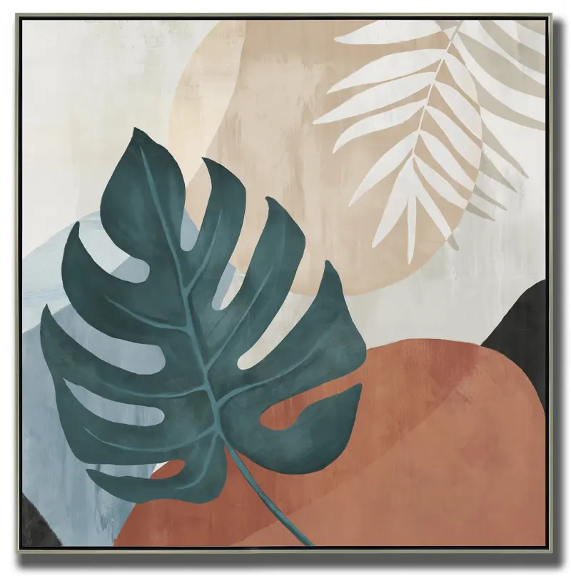 Foliage framed Canvas Art 1