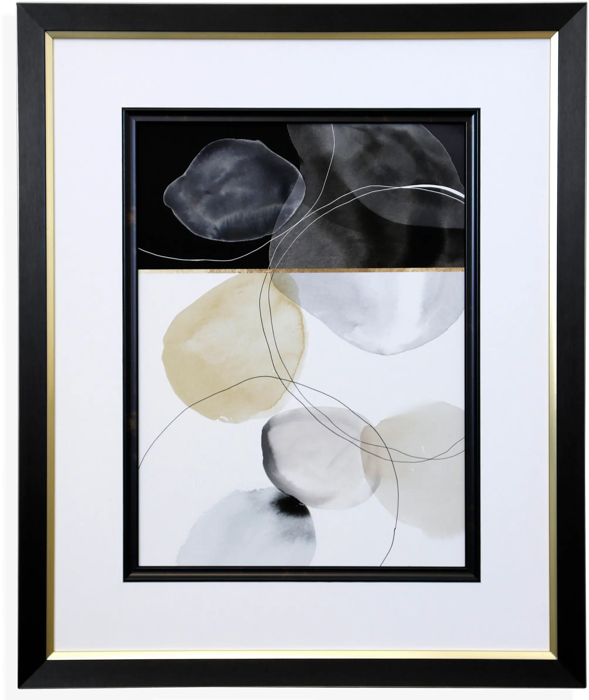 Framed Print Under Glass Wall Art II-1