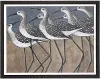 Twilight Birds Framed Art