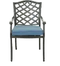 Halston Sapphire Dining Arm Chair