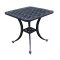 Castle Rock Black Patio End Table