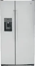 GSS25GYPFS GE 25.1 cu ft Side by Side Refrigerator - Stainless Steel
