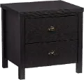 Boston Contemporary Black Nightstand