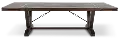 Homestead Dark Brown Dining Table