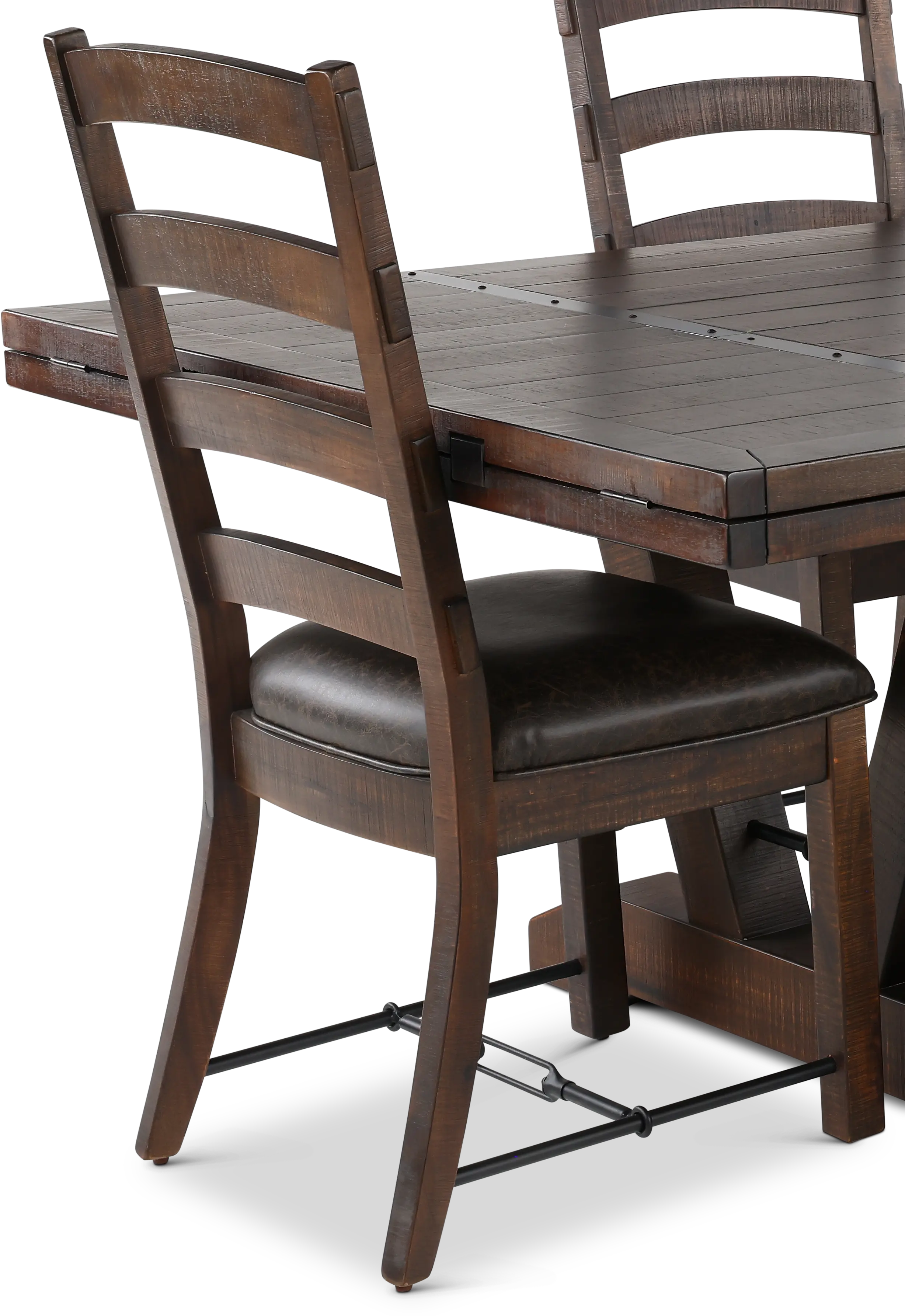 Homestead Dark Brown 6 Piece Dining Set-7