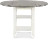 Newark White Round Dining Table